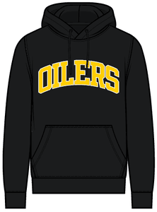 Hovedbilde Hettegenser sort med Oilers - herre