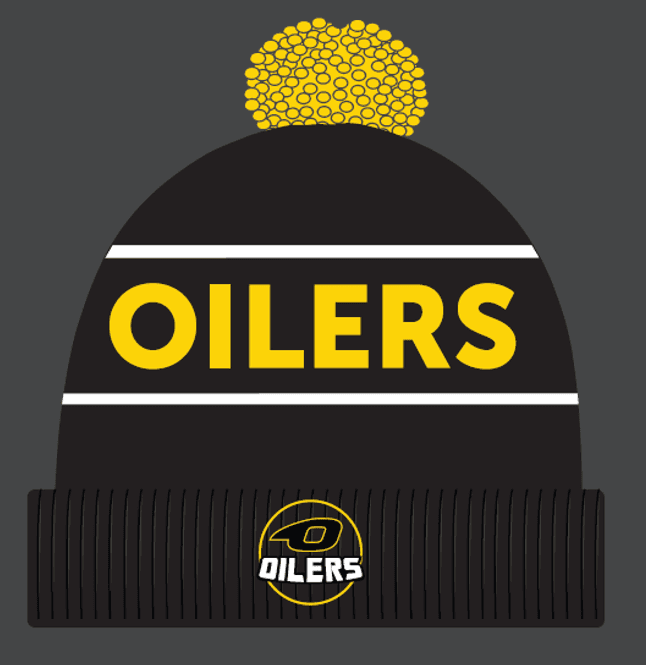 Hovedbilde Lue med Oilers gul skrift