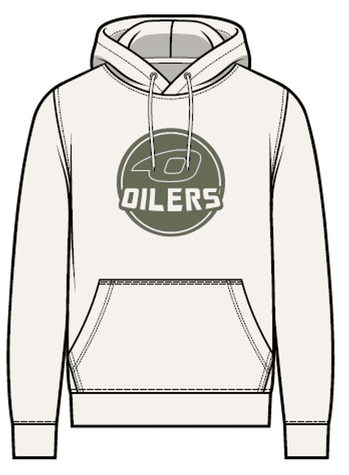 Hovedbilde Hettegenser Oilers Off-White - Herre