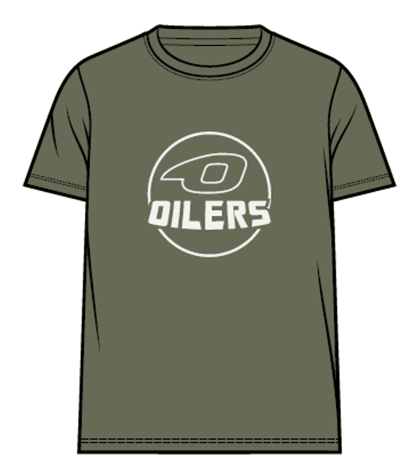 Hovedbilde T-skjorte m/logo Olivengrønn - herre